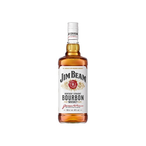 Виски Jim Beam White Label Straight Bourbon, 1 л